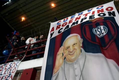 Bergoglio e il San Lorenzo