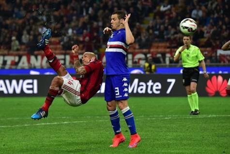 Il gesto tecnico di Nigel De Jong (Getty Images) 