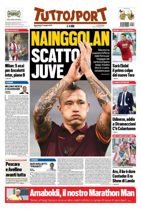 Tuttosport 28-05-2015