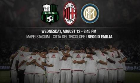 Trofeo Tim: Milan-Sassuolo-Inter