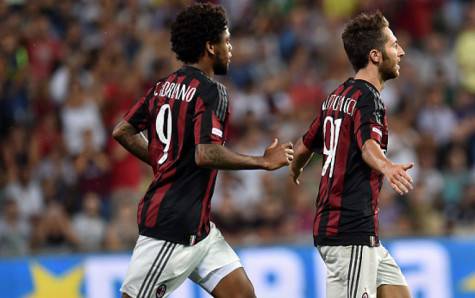 Luiz Adriano e Bertolacci (getty images)