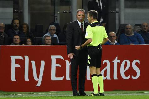 Mihajlovic e Rizzoli (getty images)