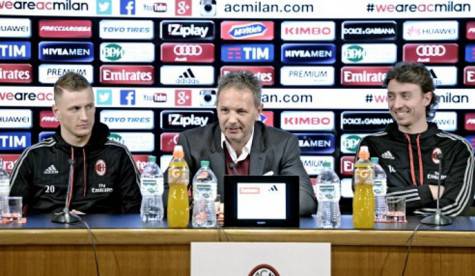 Sinisa Mihajlovic Ignazio Abate Riccardo Montolivo