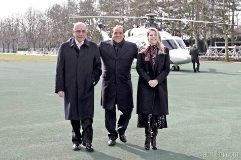 Galliani Berlusconi Silvio Barbara
