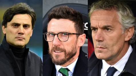 Vincenzo Montella Eusebio Di Francesco Roberto Donadoni