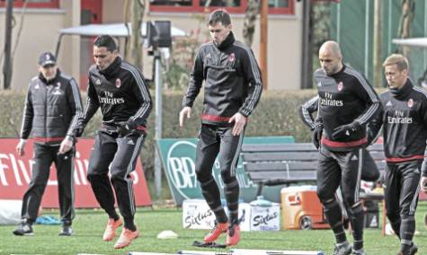 Allenamento Milanello