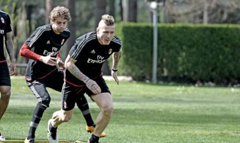 Allenamento a Milanello