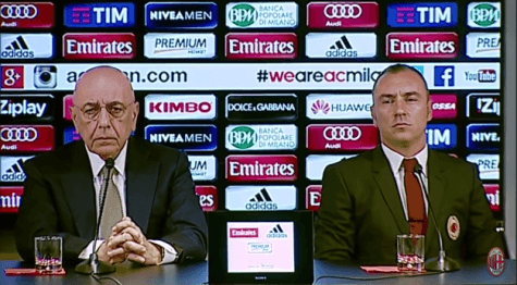 Adriano Galliani Cristian Brocchi