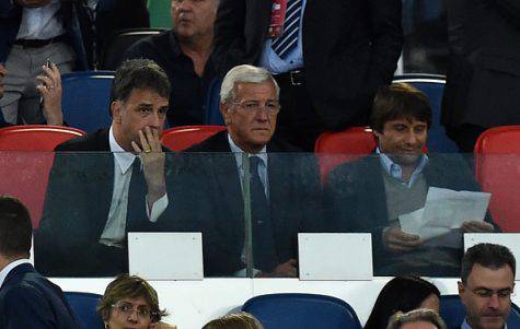 Michele Uva, Marcello Lippi e Antonio Conte (©Getty Images)