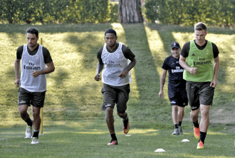 Milan in allenamento (foto acmilan)