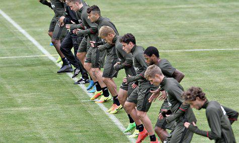 Milan a San Francisco (foto acmilan.com)