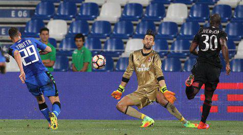 Il gol di Trotta a Diego Lopez (©getty images)