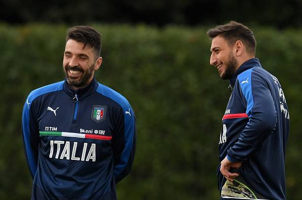 Gianluigi Buffon Gianluigi Donnarumma