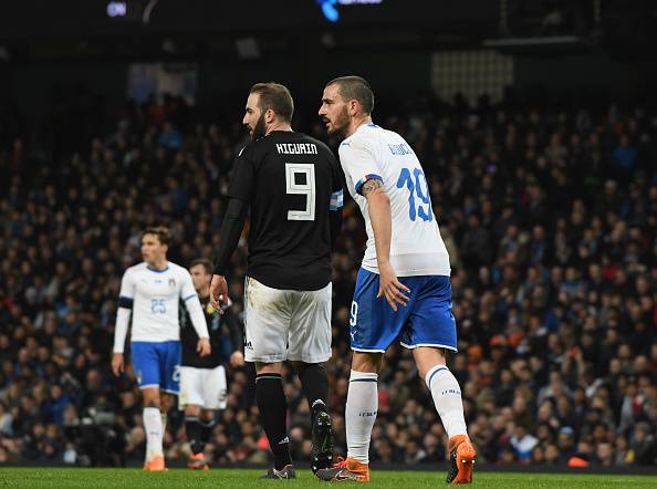 Gonzalo Higuain Leonardo Bonucci