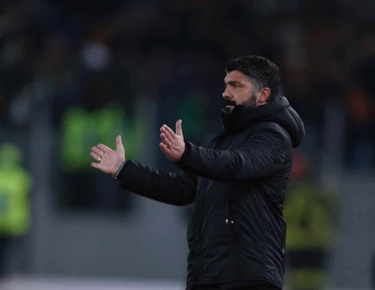 Gennaro Gattuso Roma Milan