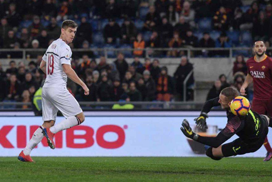 Piatek Roma Milan