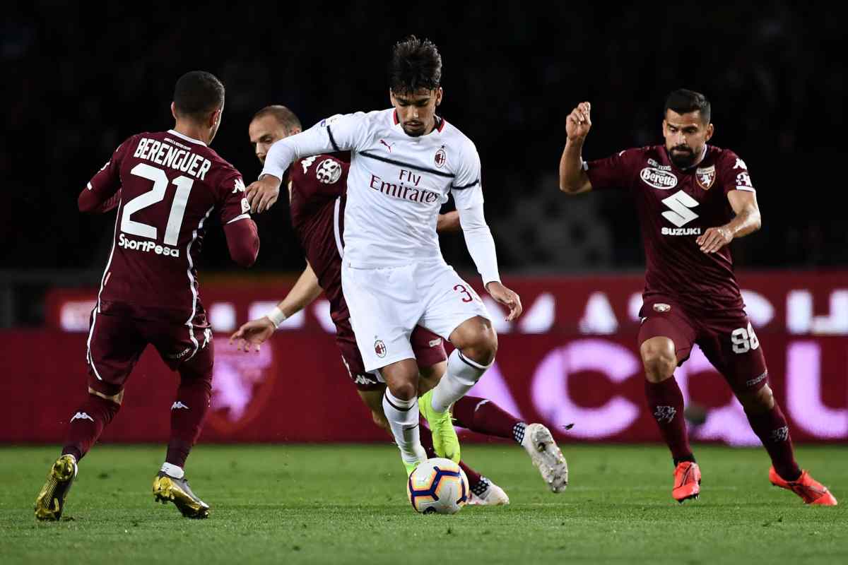 Lucas Paquetà Torino Milan