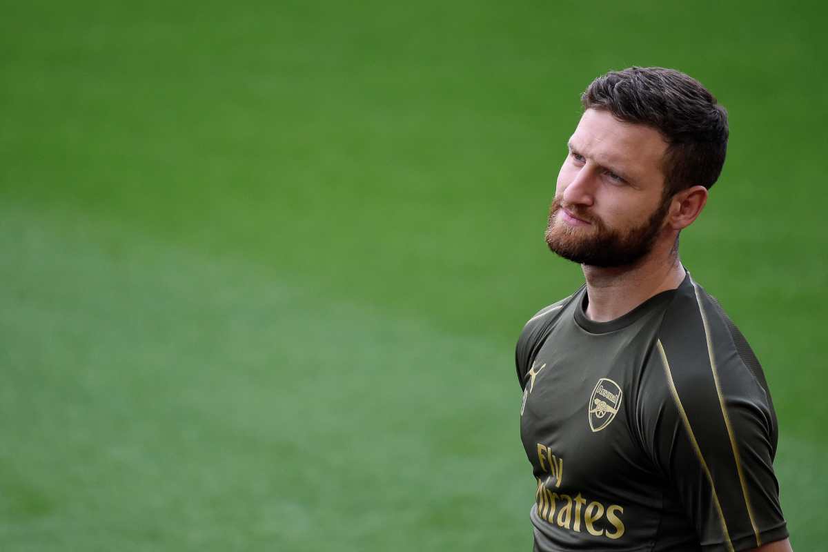 Shkodran Mustafi Milan Arsenal