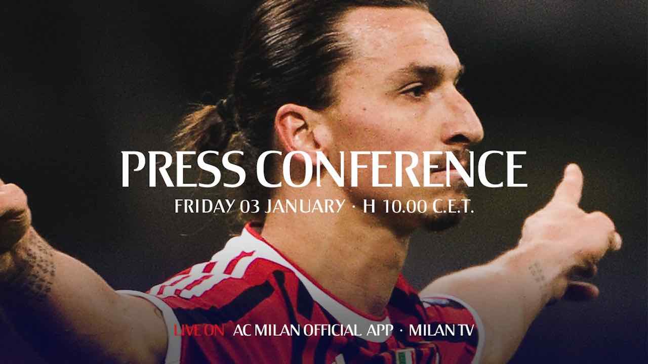 conferenza stampa ibrahimovic