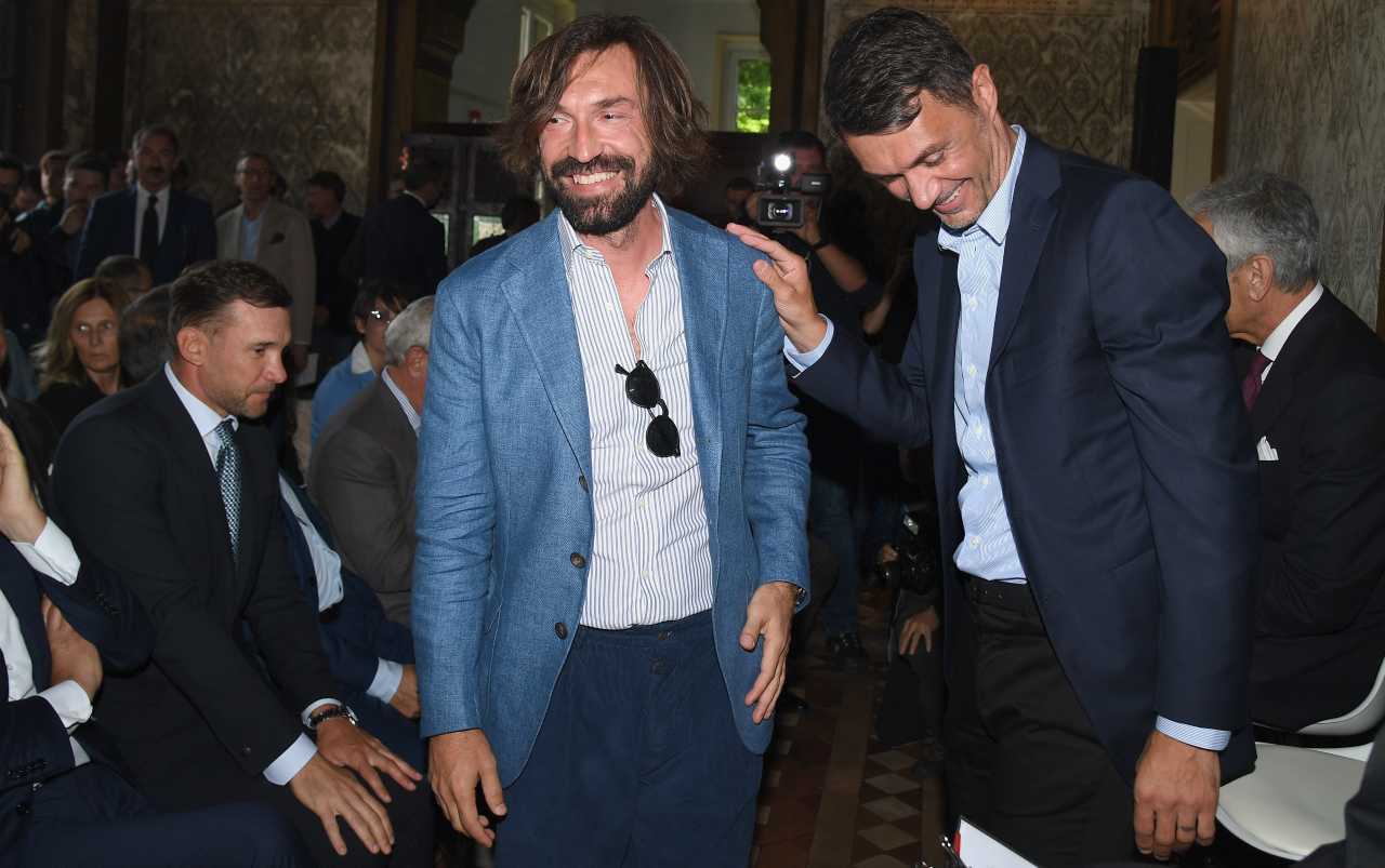 Andrea Pirlo Paolo Maldini