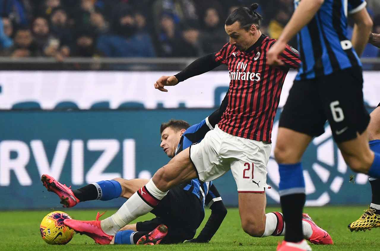 Ibrahimovic derby inter milan