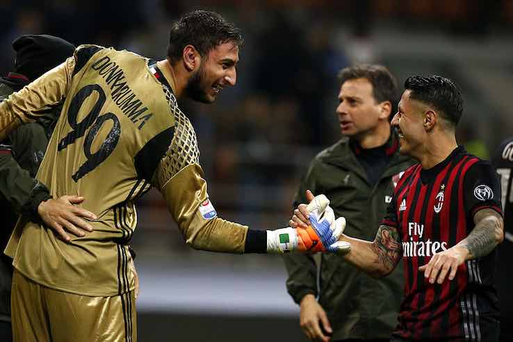 Lapadula elogia Donnarumma