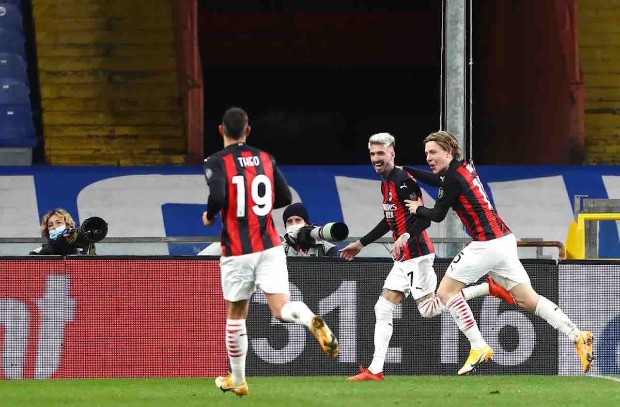 Sampdoria-Milan 1-2, pagelle e tabellino: Calabria ...