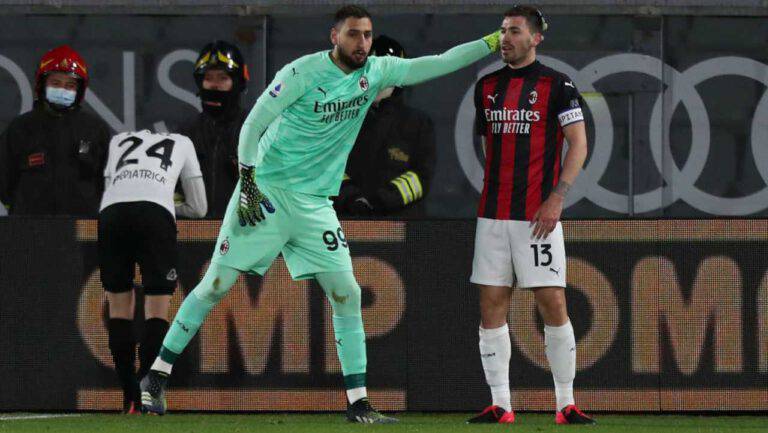 Donnarumma Romagnoli Milan