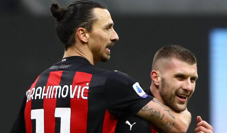 Ibrahimovic Rebic Milan