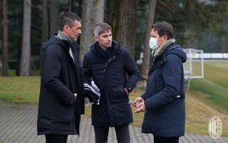 Maldini, Massara e Capello