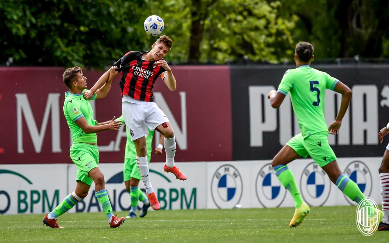 Primavera, Olzer trascina il Milan: 2-1 alla Lazio