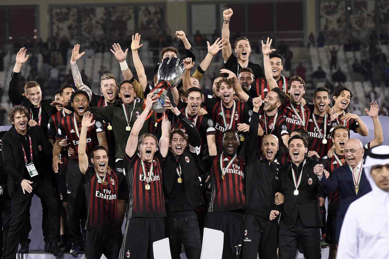 Milan, 5 Anni Fa La Vittoria In Supercoppa Con La Juve: L'omaggio Della ...