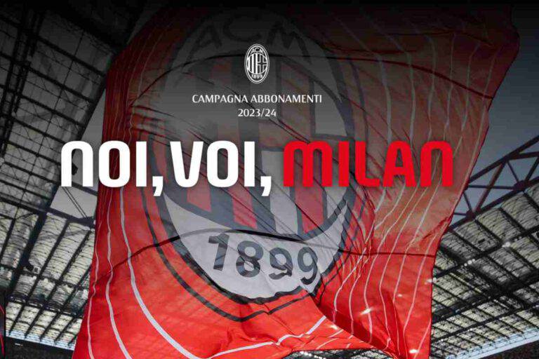 "Noi, Voi, Milan" inizia la campagna abbonamenti 2023/2024 (VIDEO)