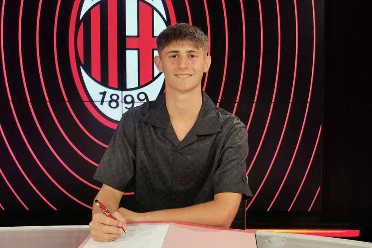 Liberali, primo contratto da pro col Milan