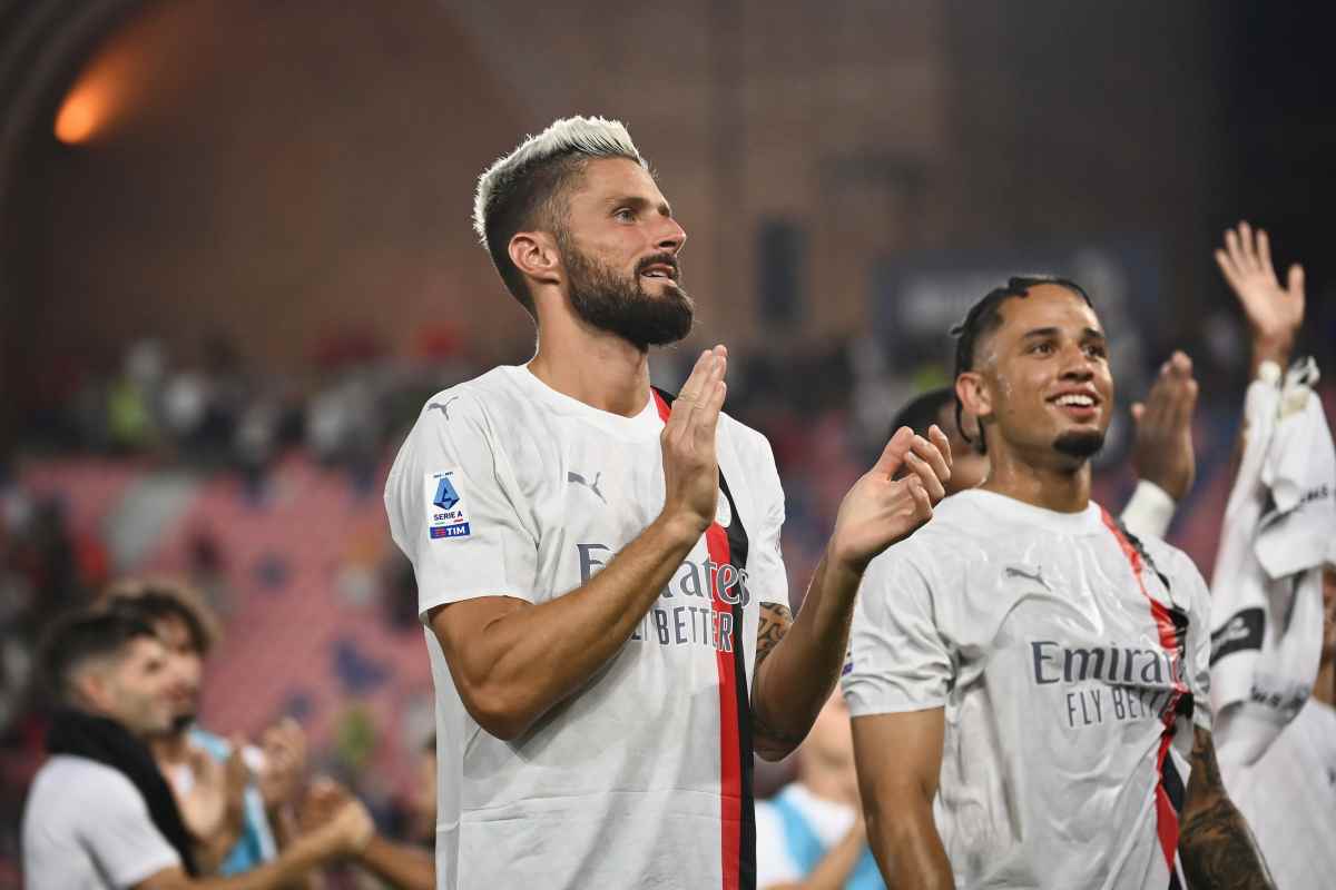 Bologna Milan, le parole di Giroud