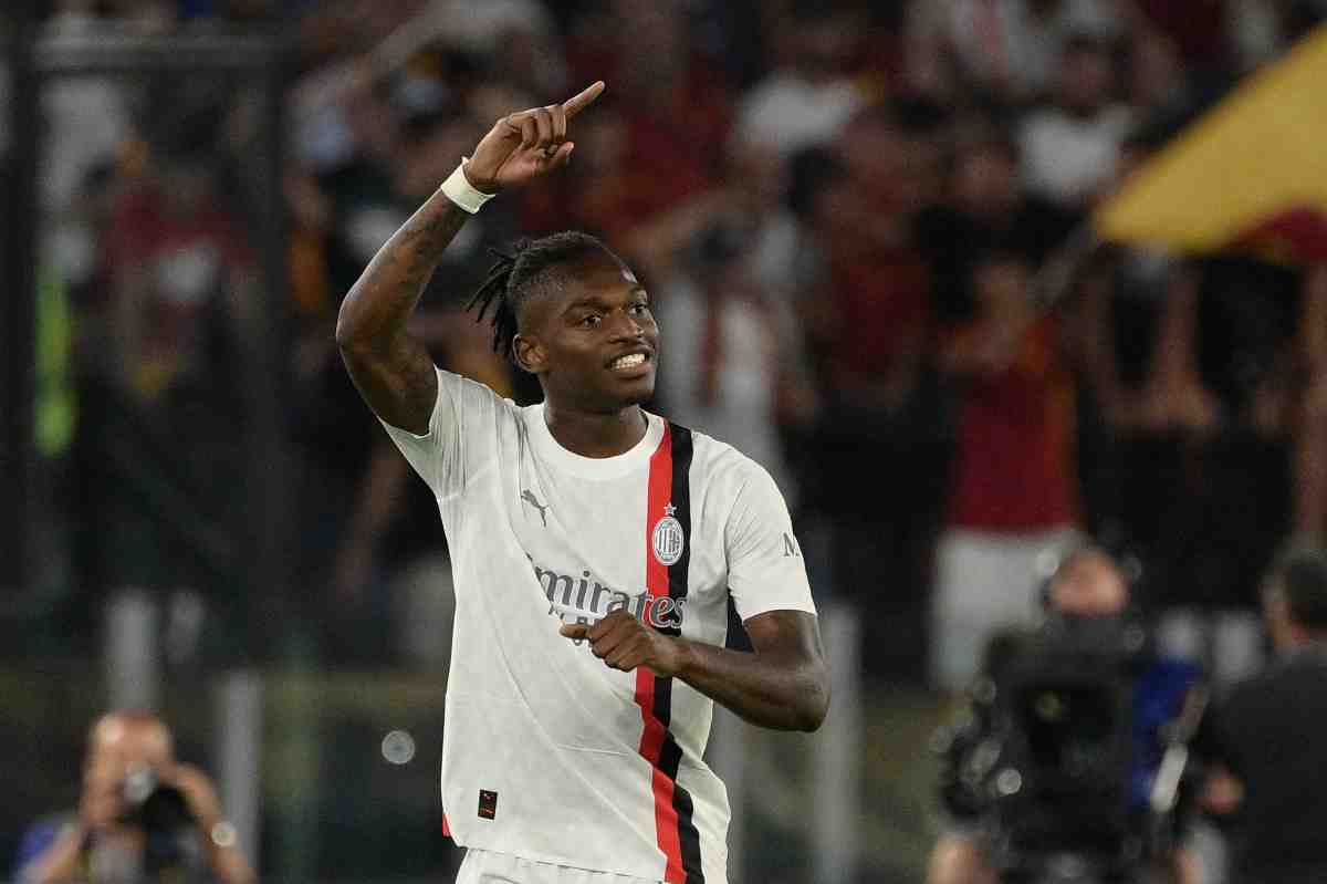 Roma-Milan, le parole di Leao