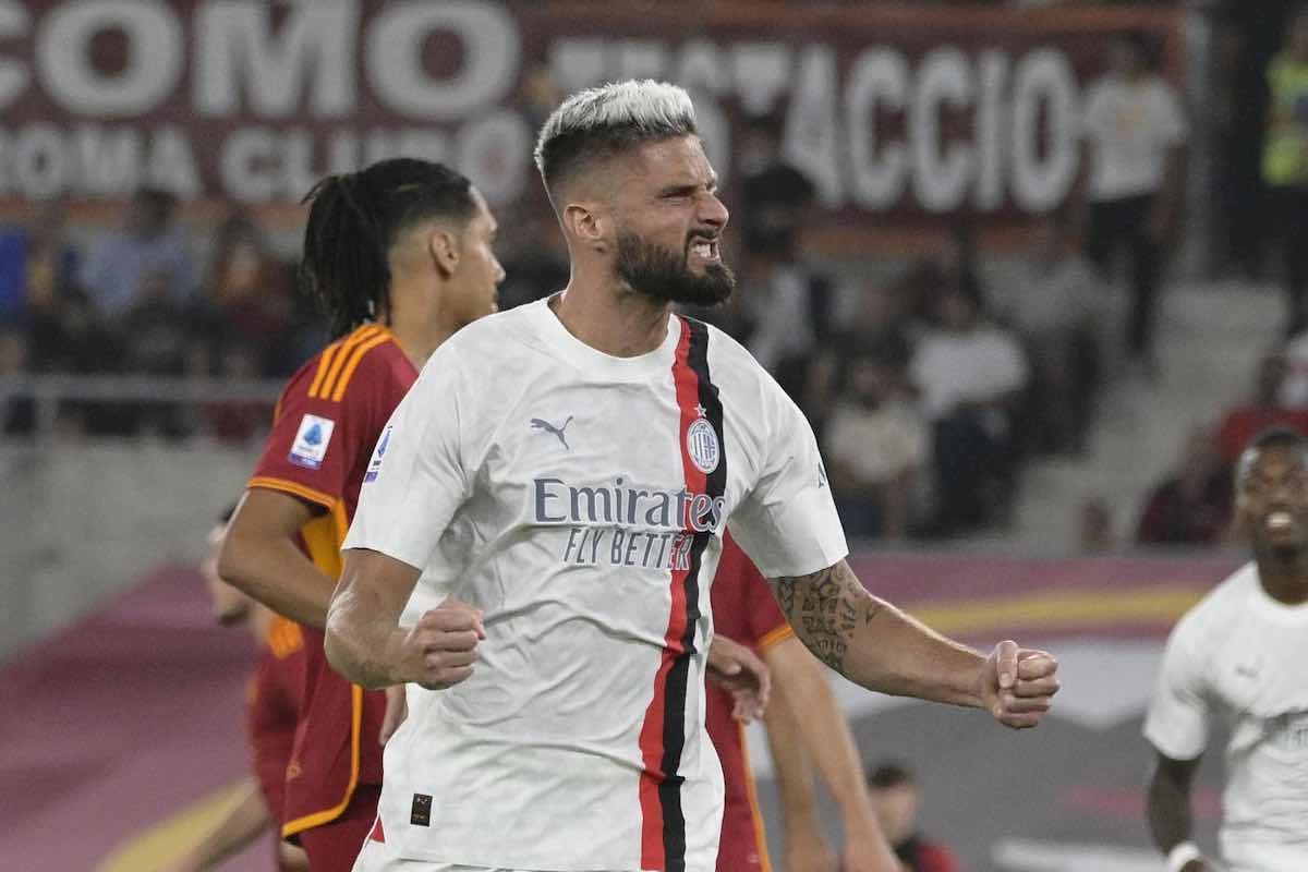 Milan infortunio Giroud