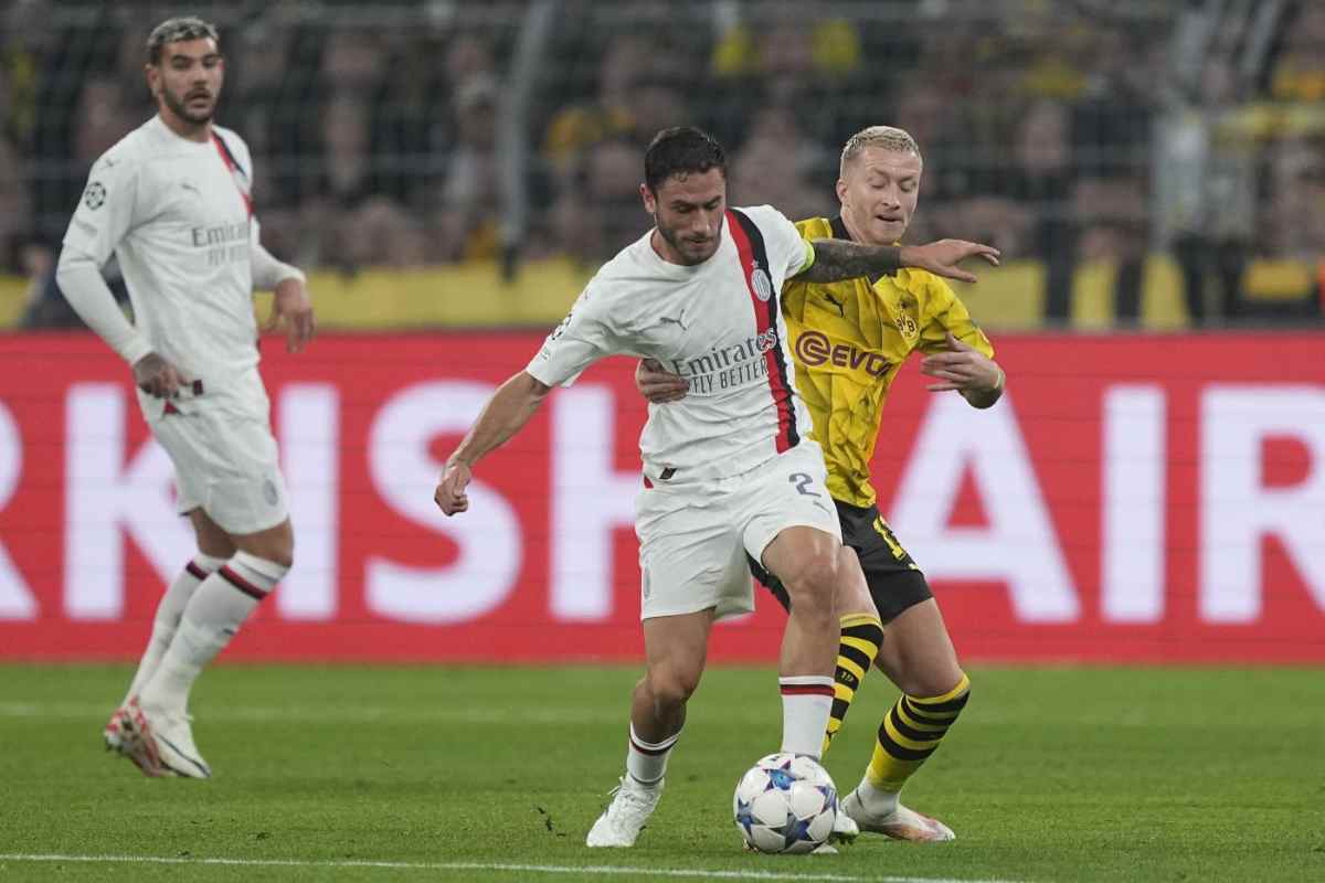 Davide Calabria commenta Borussia Dortmund-Milan