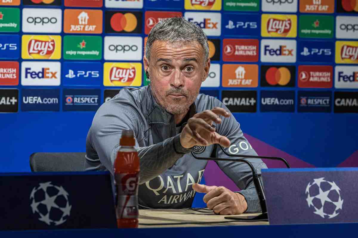 Luis Enrique ha parlato della sfida di Champions