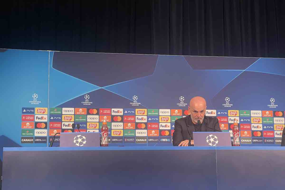 Psg Milan conferenza stampa Pioli