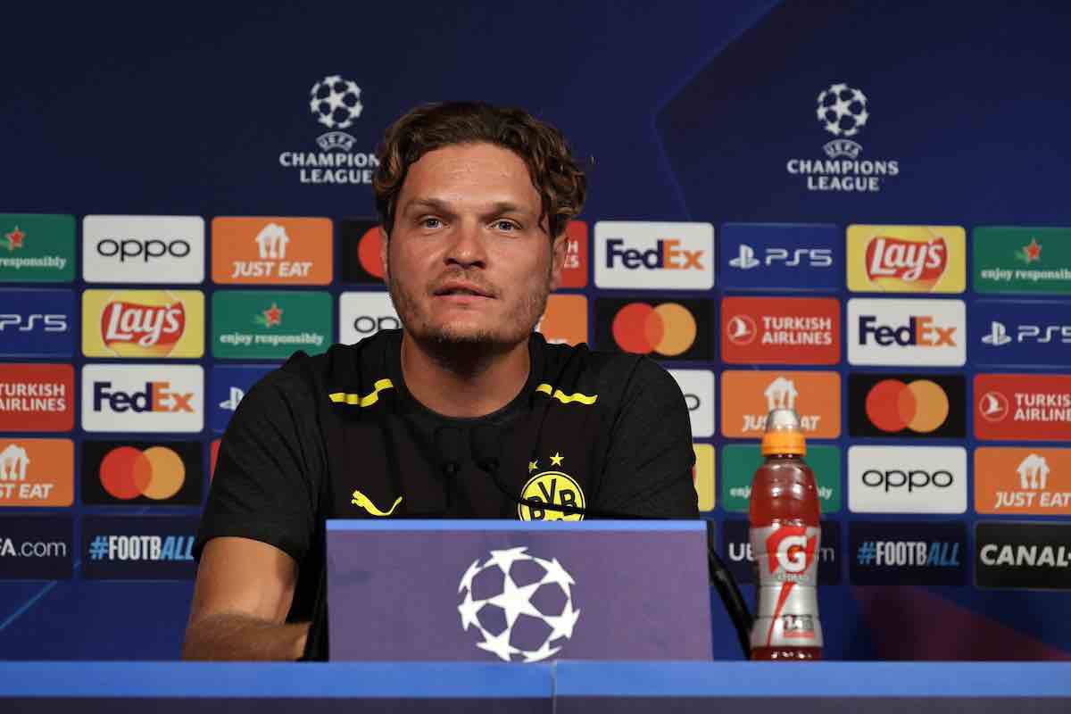 Conferenza stampa Terzic Borussia Dortmund Milan