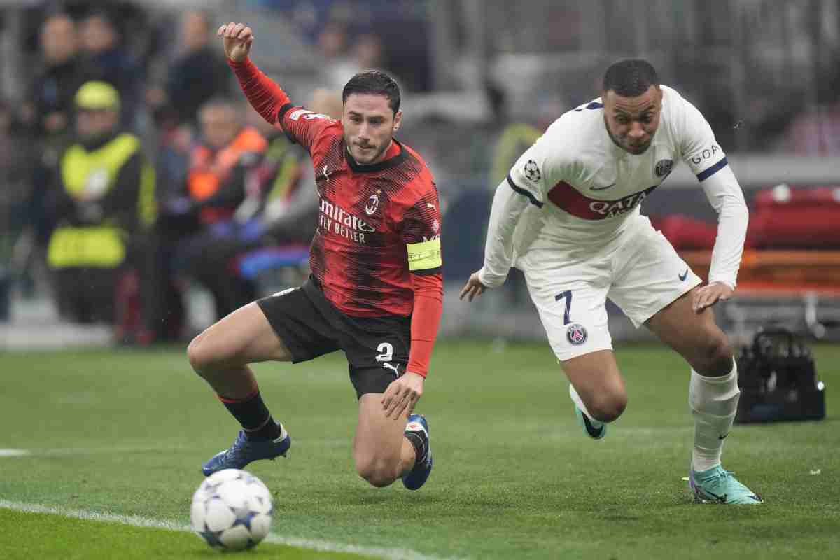 Le dichiarazioni di Calabria al termine di Milan Psg