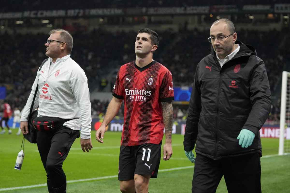 Christian Pulisic, le sue condizioni dopo la serata di Champions