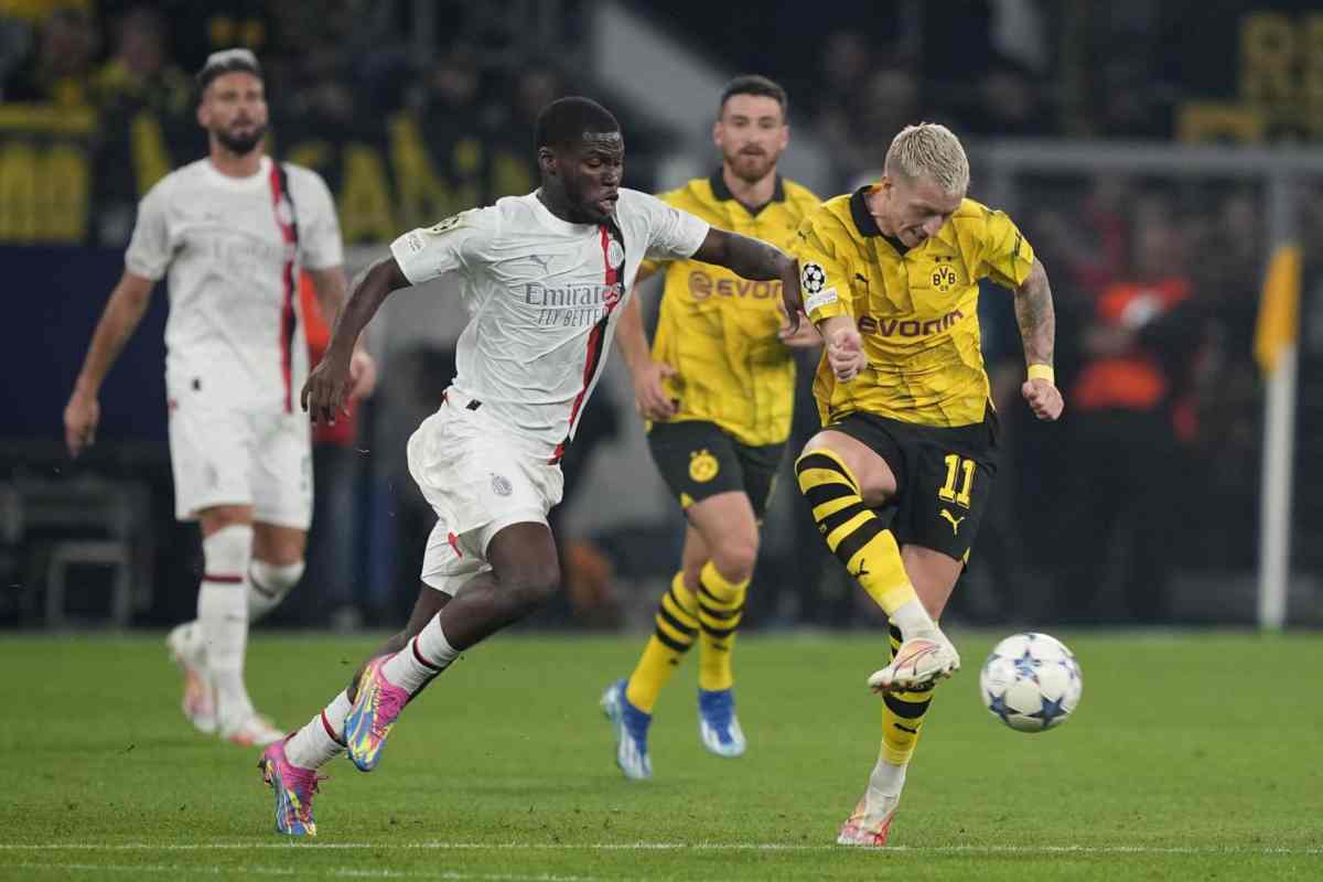 Musah vuole vincere contro il Borussia