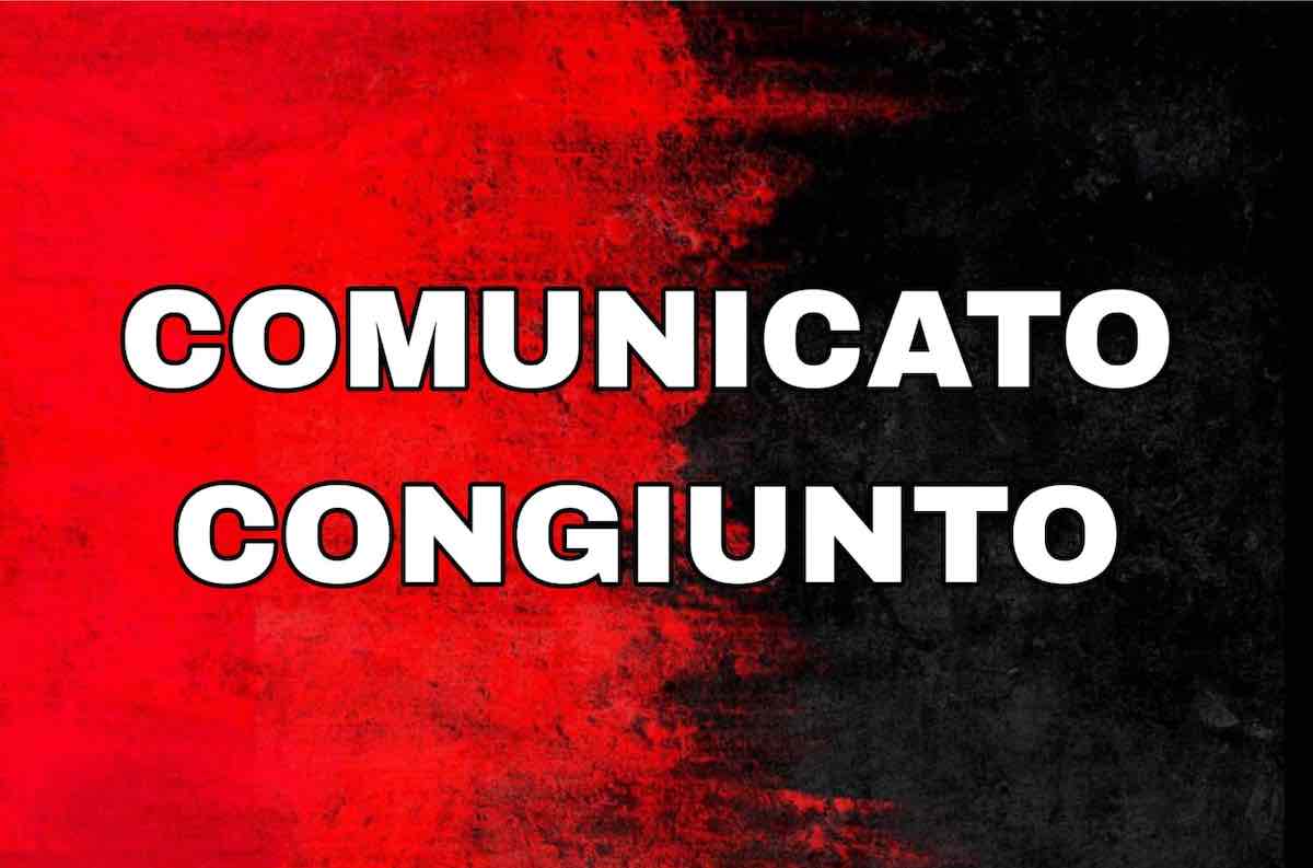 Comunicato congiunto