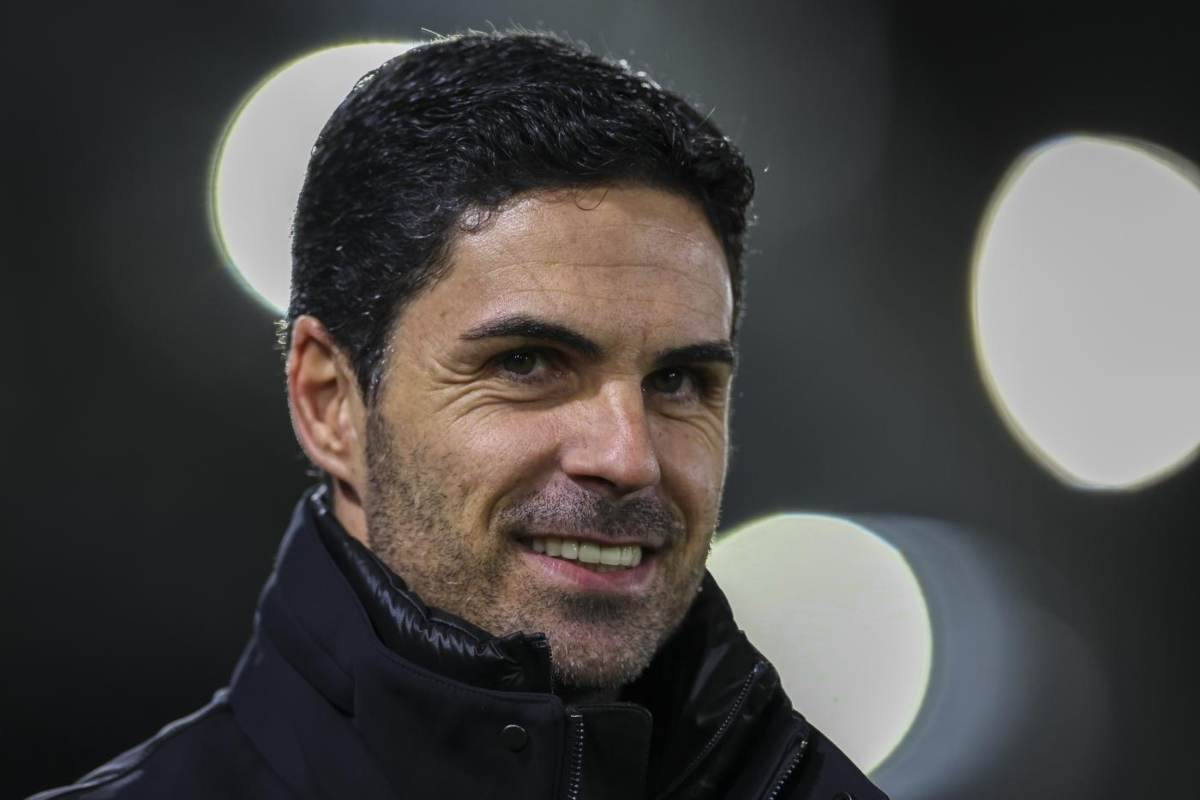 Arteta libera l'attaccante cercato dal Milan