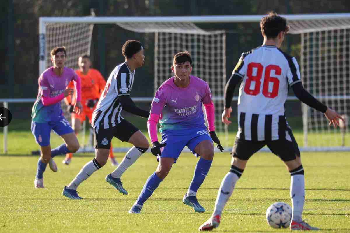 Youth League, Newcastle batte Milan: ma nessun problema per i rossoneri