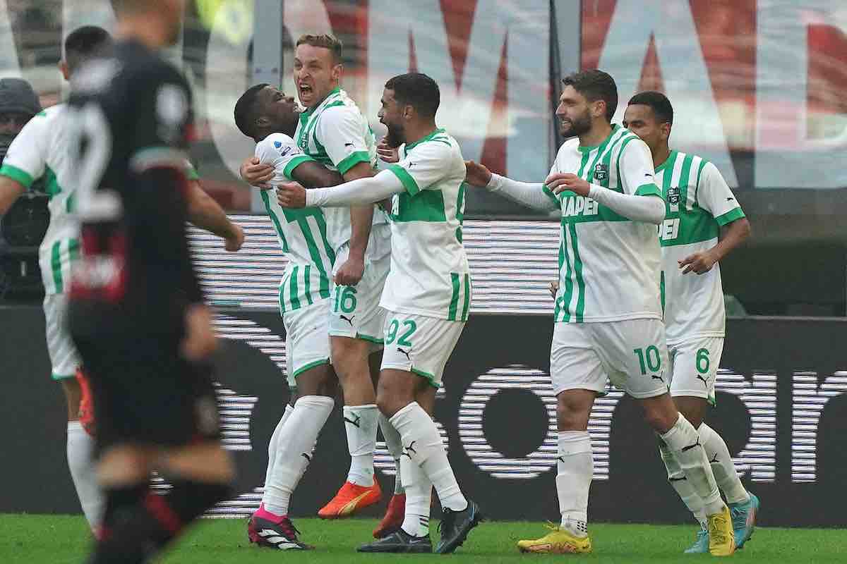 Milan-Sassuolo: incubo neroverde a San Siro