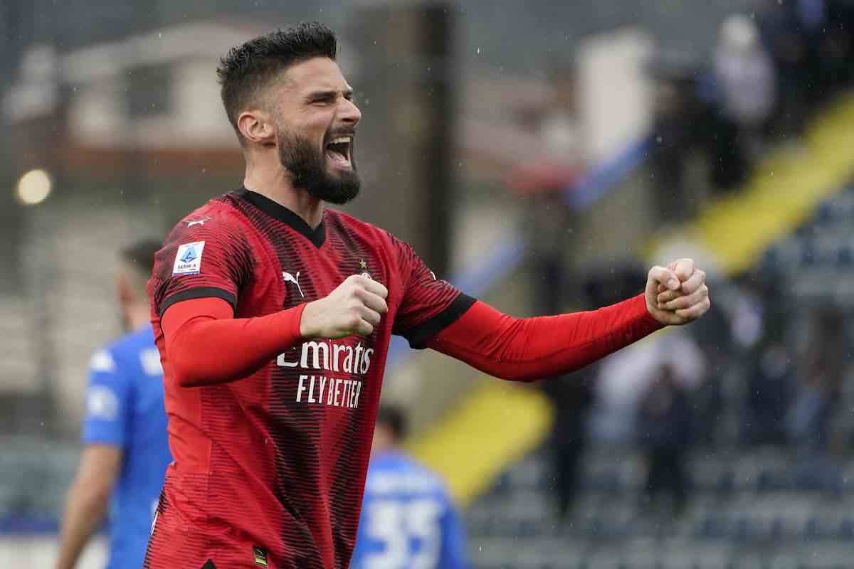 Milan: record Giroud, ora la firma