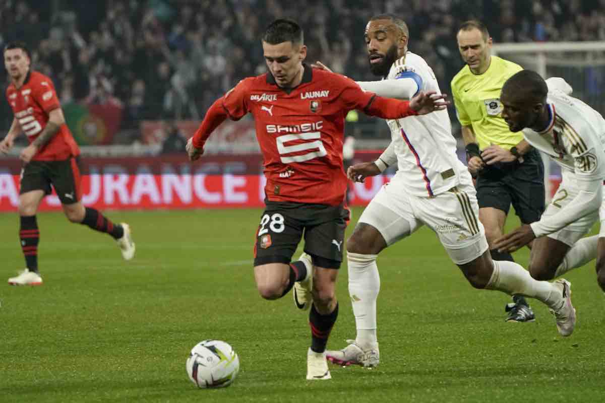 Rennes, infortunio per Le Fée: salta il Milan